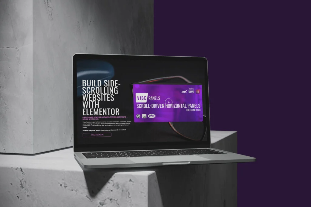 Vibe Suite - The home of Vibe Panels for Elementor - VibeCue for iOS coming soon