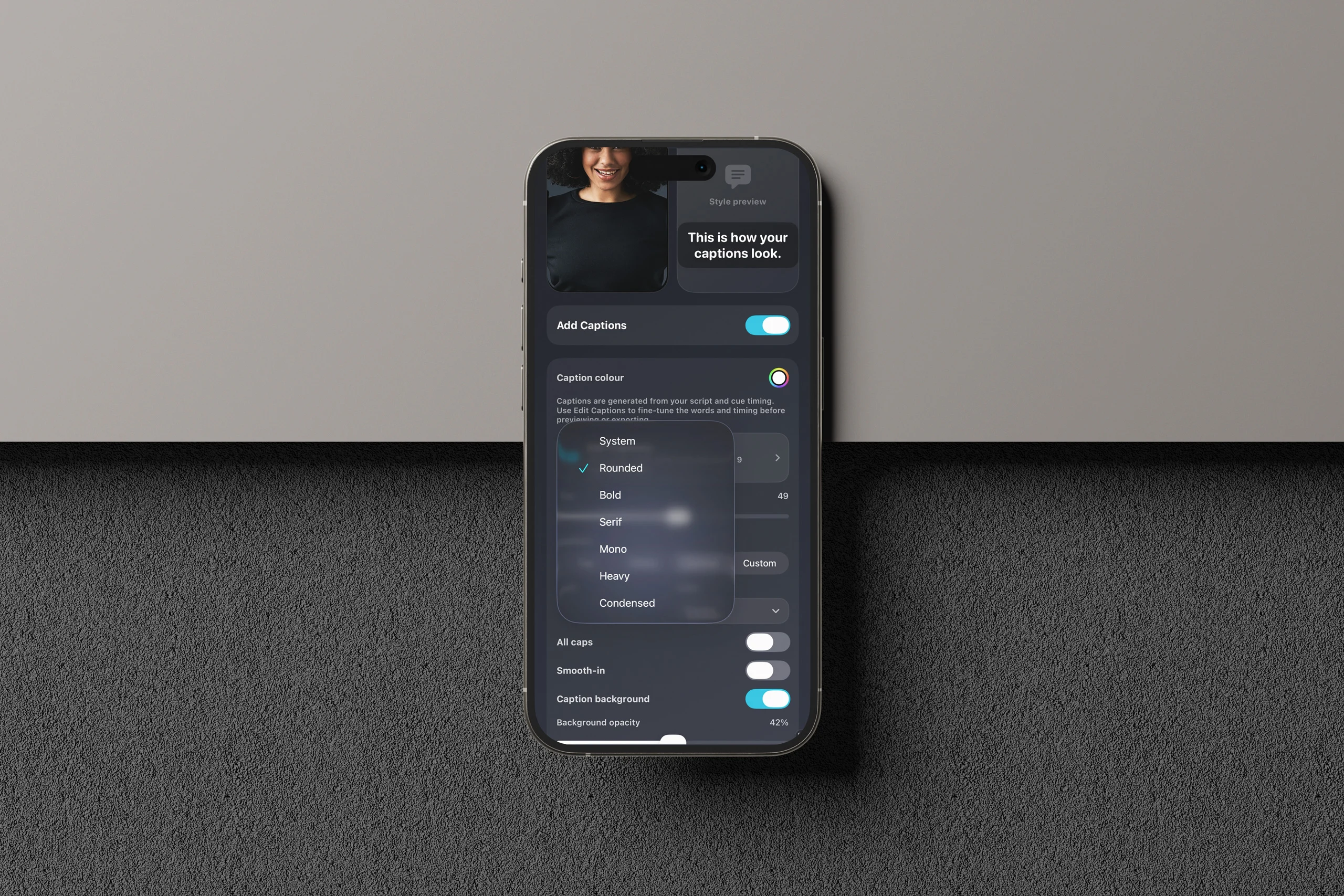 Vibe Cue iOS - edit videos in the Creator Suite. Vibe Suite apps and plugins.